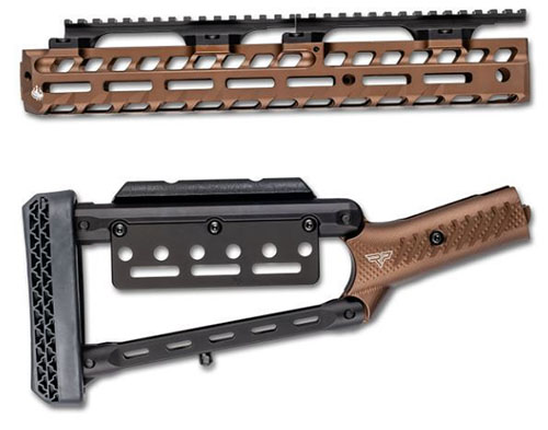 Das Costa Henry Straight Grip Stock Set in Root Beer ist leicht, langlebig und anpassbar – ideal für gerade Griff Modelle von Lever-Action Gewehren.